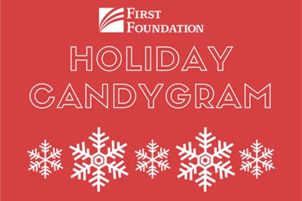 Employee Engagement First Foundation Holiday Candygram graphic