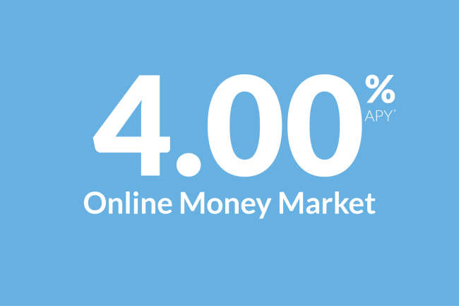 4.00% APY online money market